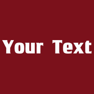 Cap - Add Your Text Design
