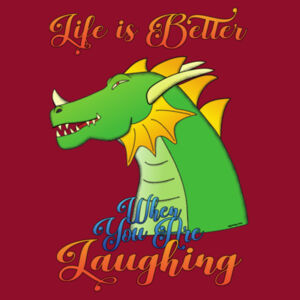 Life is Better When you are Laughing - Youth T-shirt Design