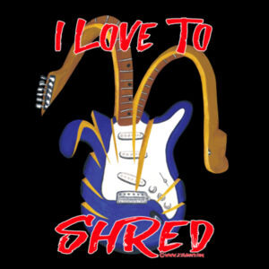 I Love To Shred - Men's t-shirt Design