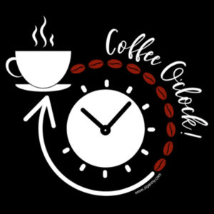 Coffee O'Clock - Women's T-shirt - White details Design