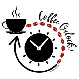 Coffee O'Clock - Women's T-shirt - Black details Design
