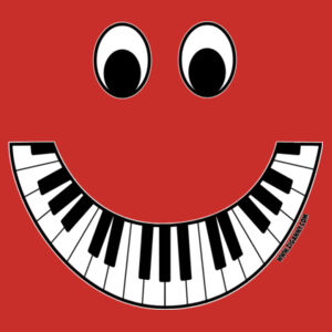 Piano Smile - Men's T-shirt Design