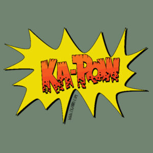 Ka Pow - Women's T-shirt Design