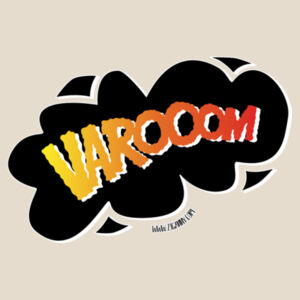 Varoom - Women's T-shirt - black graphic Design