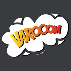 Varoom - Men's Hoodie - white graphic Design