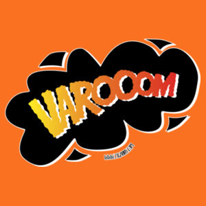 Varoom - Men's Hoodie - black graphic Design