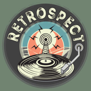 Retrospect Band - Double sided - Women's T-shirt Design