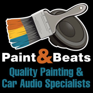 Paint & Beats - Double Sided Men's Hoodie - AS Colour Men's Stencil Design