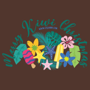 Merry Kiwi Christmas 1 - Women's - AS Colour Womens Maple Tee Design