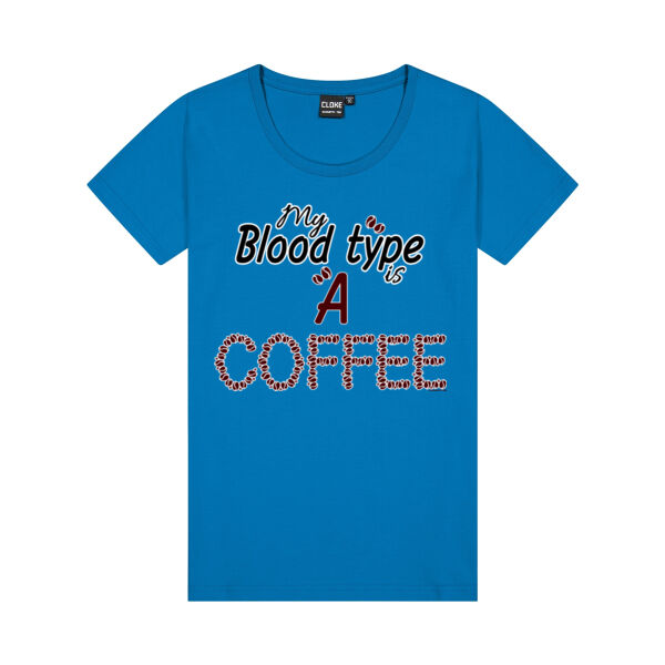 My Bloodtype is A COFFEE - Womens Thumbnail