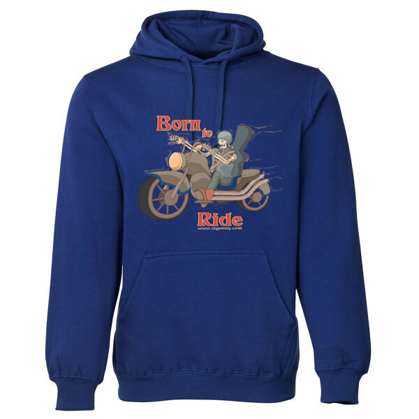 Born to Ride - Skeleton rider - Men's hoodie Thumbnail
