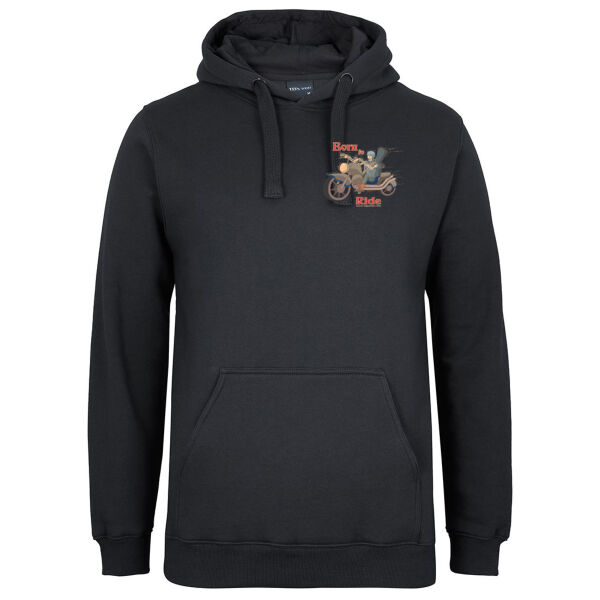 Born to Ride - Skeleton rider - Men's hoodie double sided print Thumbnail