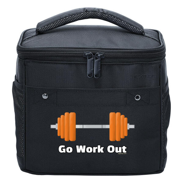 Go Work Out - Black Medium Cooler Bag Thumbnail