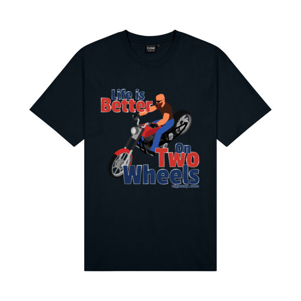 Life Is Better on Two Wheels - Mens T-Shirt Thumbnail