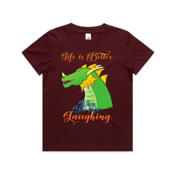 Life is Better When you are Laughing - Youth T-shirt Thumbnail