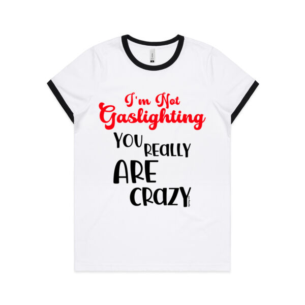 You Really Are Crazy - Womens T-shirt Thumbnail