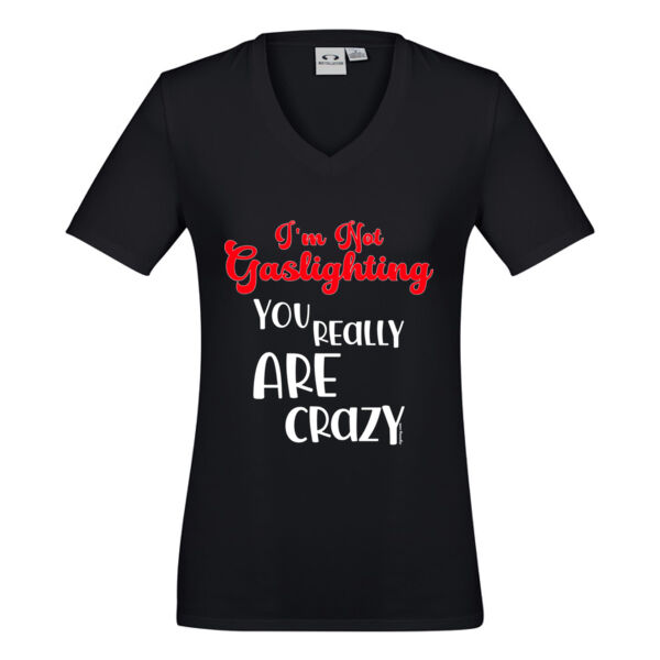 You Really Are Crazy - Reverse - Womens T-shirt Thumbnail