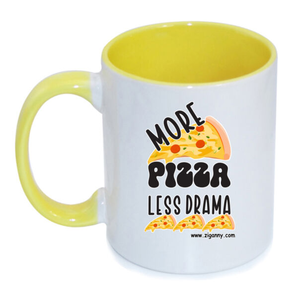 More Pizza Less Drama  - Mug Thumbnail