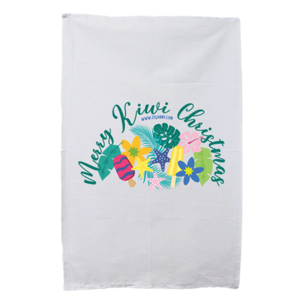 Kiwi Xmas - Tea Towel - Style 1 Thumbnail