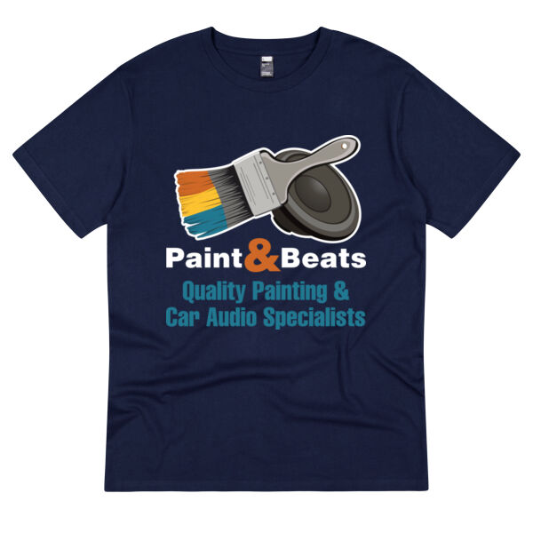 Paint & Beats - Single Sided Men's T-shirt - Thread Project Unisex Summer Tee Thumbnail