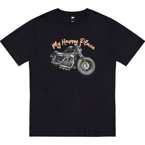 My Happy Place - Harley - Men's T-shirt Thumbnail