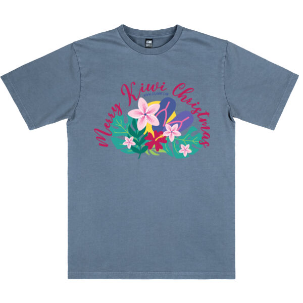 Merry Kiwi Christmas 1 - Men's Thread Project T-Shirt Thumbnail