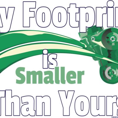 My Footprint is smaller Reverse Thumbnail