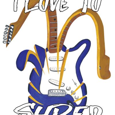 I Love To Shred - White Text Thumbnail