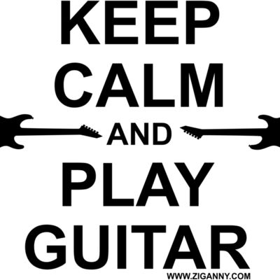Keep Calm And Play Guitar Thumbnail