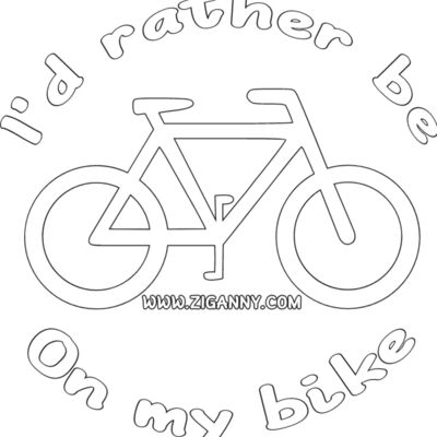 I'd rather be on my bike - white text Thumbnail